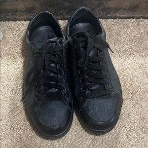 Men's Black Gucci Designer Sneakers